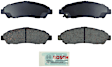 BE1280 Front Blue Series Ceramic Brake Pad Set