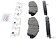 BE1280H Front Blue Series Ceramic Brake Pad Set