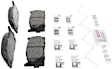 BE1293H Front Blue Series Ceramic Brake Pad Set