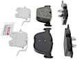 2018 BMW X4 - Front Semi-metallic Brake Pad Set, Euroline Series