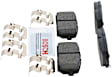 BE1296H Rear Blue Series Ceramic Brake Pad Set