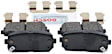 BE1296H Rear Blue Series Ceramic Brake Pad Set