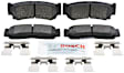 BE1297H Rear Blue Series Ceramic Brake Pad Set