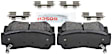 BE1297H Rear Blue Series Ceramic Brake Pad Set