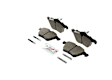 2013 Volvo XC70 - Front Ceramic Brake Pad Set, Euroline Series