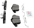 2010 Land Rover LR2 - Front Ceramic Brake Pad Set, Euroline Series