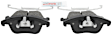 2010 Land Rover LR2 - Front Ceramic Brake Pad Set, Euroline Series