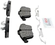 2010 Land Rover LR2 - Front Ceramic Brake Pad Set, Euroline Series