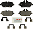 2017 Mini Cooper - Front Semi-metallic Brake Pad Set, Blue Series