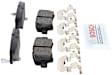 BE1313H Rear Blue Series Ceramic Brake Pad Set