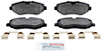 2023 Mercedes Benz Metris - Front Semi-metallic Brake Pad Set, 2.0L 4Cyl, Blue Series