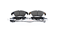 BE1322H Front Blue Series Semi-metallic Brake Pad Set
