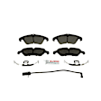 BE1322H Front Blue Series Semi-metallic Brake Pad Set