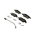 BE1322H Front Blue Series Semi-metallic Brake Pad Set