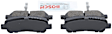 BE1325 Rear Blue Series Ceramic Brake Pad Set