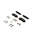 2012 Toyota Highlander - Rear OE Replacement Brake Pad Set, Euroline Series