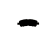 2012 Toyota Highlander - Rear OE Replacement Brake Pad Set, Euroline Series