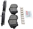 BE1327H Front Euroline Series Semi-metallic Brake Pad Set