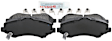 BE1327H Front Euroline Series Semi-metallic Brake Pad Set