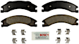 2009 Ford E-150 - Rear Semi-metallic Brake Pad Set, 5.4L 8Cyl, Blue Series