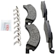 2009 Ford E-150 - Rear Semi-metallic Brake Pad Set, 5.4L 8Cyl, Blue Series