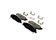 2013 Cadillac CTS - Front Ceramic Brake Pad Set, Standard Brakes, Blue Series