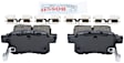 BE1336H Rear Blue Series Ceramic Brake Pad Set