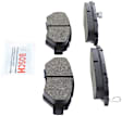 BE1337 Rear Blue Series Ceramic Brake Pad Set