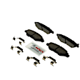 BE1337H Rear Blue Series Ceramic Brake Pad Set