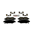 BE1337H Rear Blue Series Ceramic Brake Pad Set