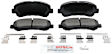 BE1338H Front Blue Series Ceramic Brake Pad Set