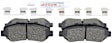 BE1338H Front Blue Series Ceramic Brake Pad Set