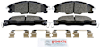 2011 Ford Focus - Front Ceramic Brake Pad Set, 2.0L 4Cyl, Euroline Series