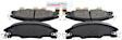 2011 Ford Focus - Front Ceramic Brake Pad Set, 2.0L 4Cyl, Euroline Series