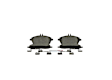 2008 Mercedes Benz C300 - Front Ceramic Brake Pad Set, 3.0L 6Cyl, Euroline Series