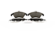 BE1342H Front Blue Series Semi-metallic Brake Pad Set