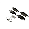 BE1342H Front Blue Series Semi-metallic Brake Pad Set