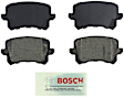 2011 Volkswagen CC - Rear Ceramic Brake Pad Set, 3.6L 6Cyl, Blue Series