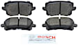 2011 Volkswagen CC - Rear Ceramic Brake Pad Set, 3.6L 6Cyl, Blue Series