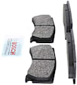 BE1356 Rear Blue Series Semi-metallic Brake Pad Set