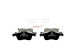 2009 Saturn Astra - Front Ceramic Brake Pad Set, 1.8L 4Cyl, Euroline Series