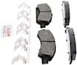 BE1363H Front Blue Series Semi-metallic Brake Pad Set