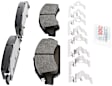 BE1363H Front Blue Series Semi-metallic Brake Pad Set