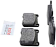BE1366 Rear Blue Series Semi-metallic Brake Pad Set
