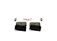 BE1368H Rear Euroline Series Ceramic Brake Pad Set