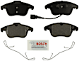 2017 Volkswagen Tiguan - Front Semi-metallic Brake Pad Set, 2.0L 4Cyl, Blue Series