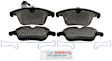 2017 Volkswagen Tiguan - Front Semi-metallic Brake Pad Set, 2.0L 4Cyl, Blue Series