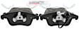 2017 Volkswagen Tiguan - Front Semi-metallic Brake Pad Set, 2.0L 4Cyl, Blue Series