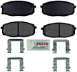 2012 Hyundai Elantra - Front Ceramic Brake Pad Set, Hatchback, 2.0L 4Cyl, Blue Series
