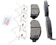 2012 Toyota Venza - Front Ceramic Brake Pad Set, 2.7L 4Cyl, Blue Series